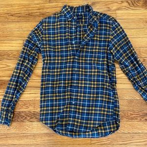 Men’s J. Crew 100% Cotton Long Sleeve Casual Button Down - Small